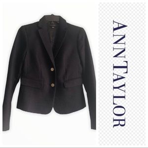 Ann Taylor Navy Jacket Size 00